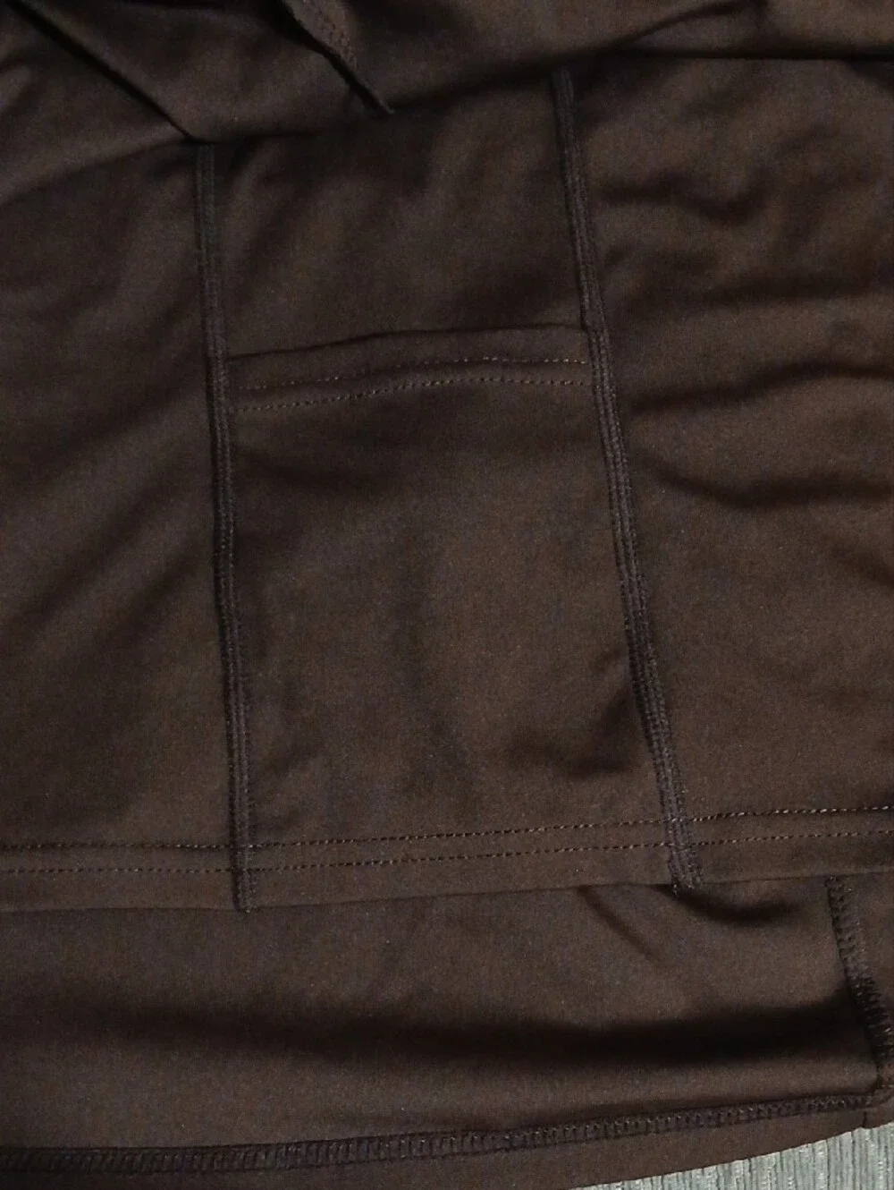 Classic Brown Mini Skort - Casual Everyday Style